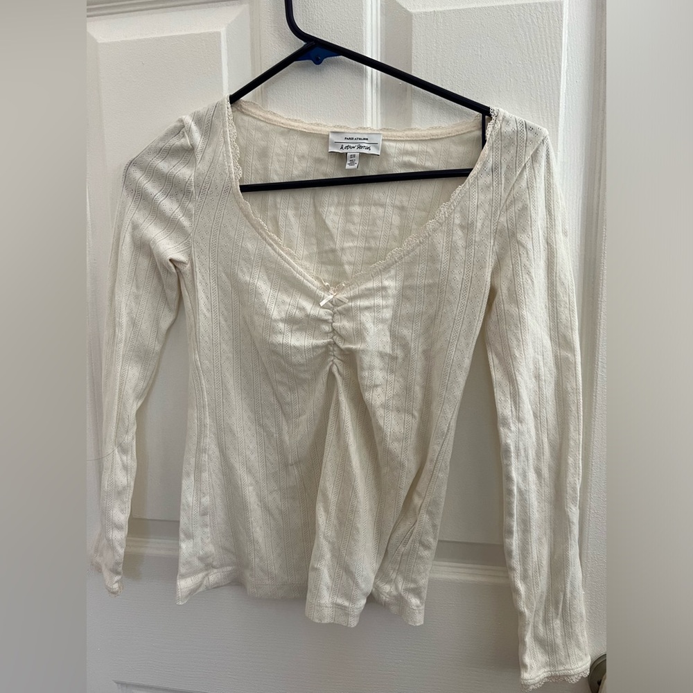 & other stories coquette long sleeve